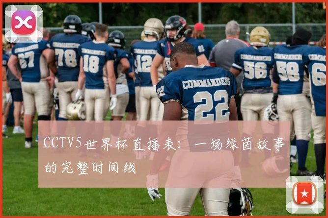 CCTV5世界杯直播表：一场绿茵故事的完整时间线