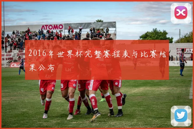 2016年世界杯完整赛程表与比赛结果公布